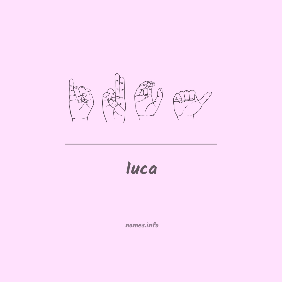 Iuca em Libras