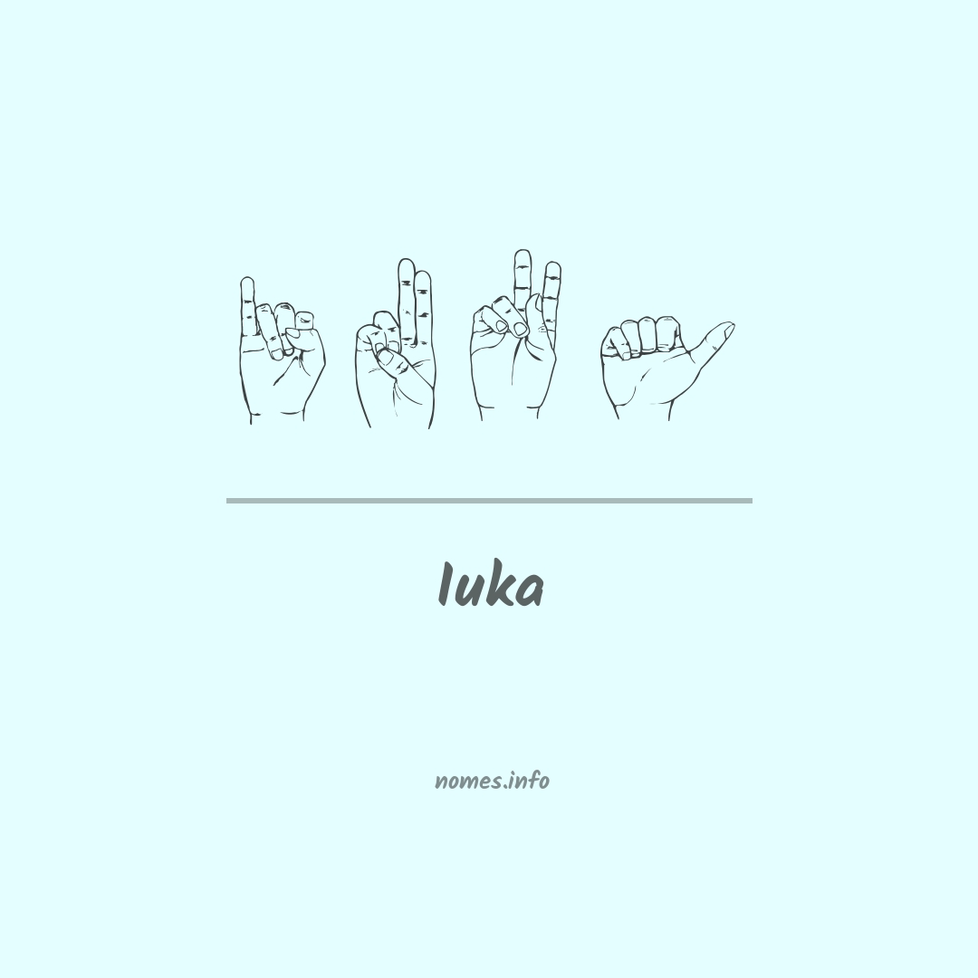 Iuka em Libras