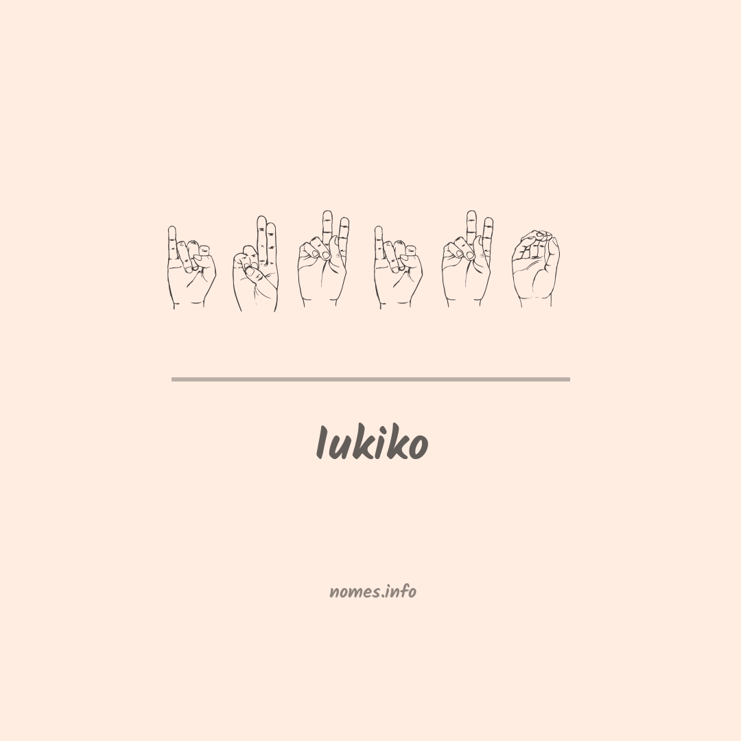 Iukiko em Libras Iukiko em Libras