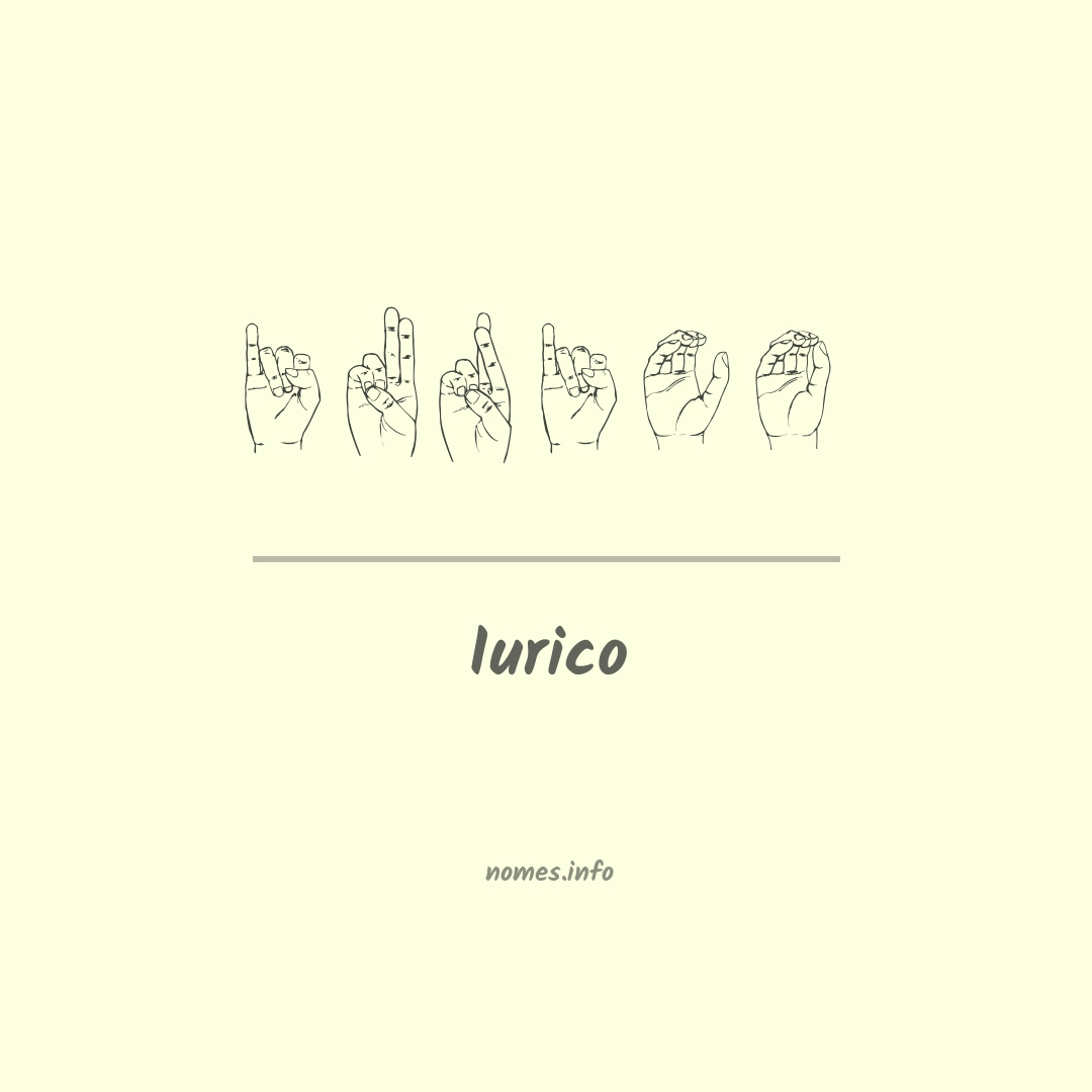 Iurico em Libras