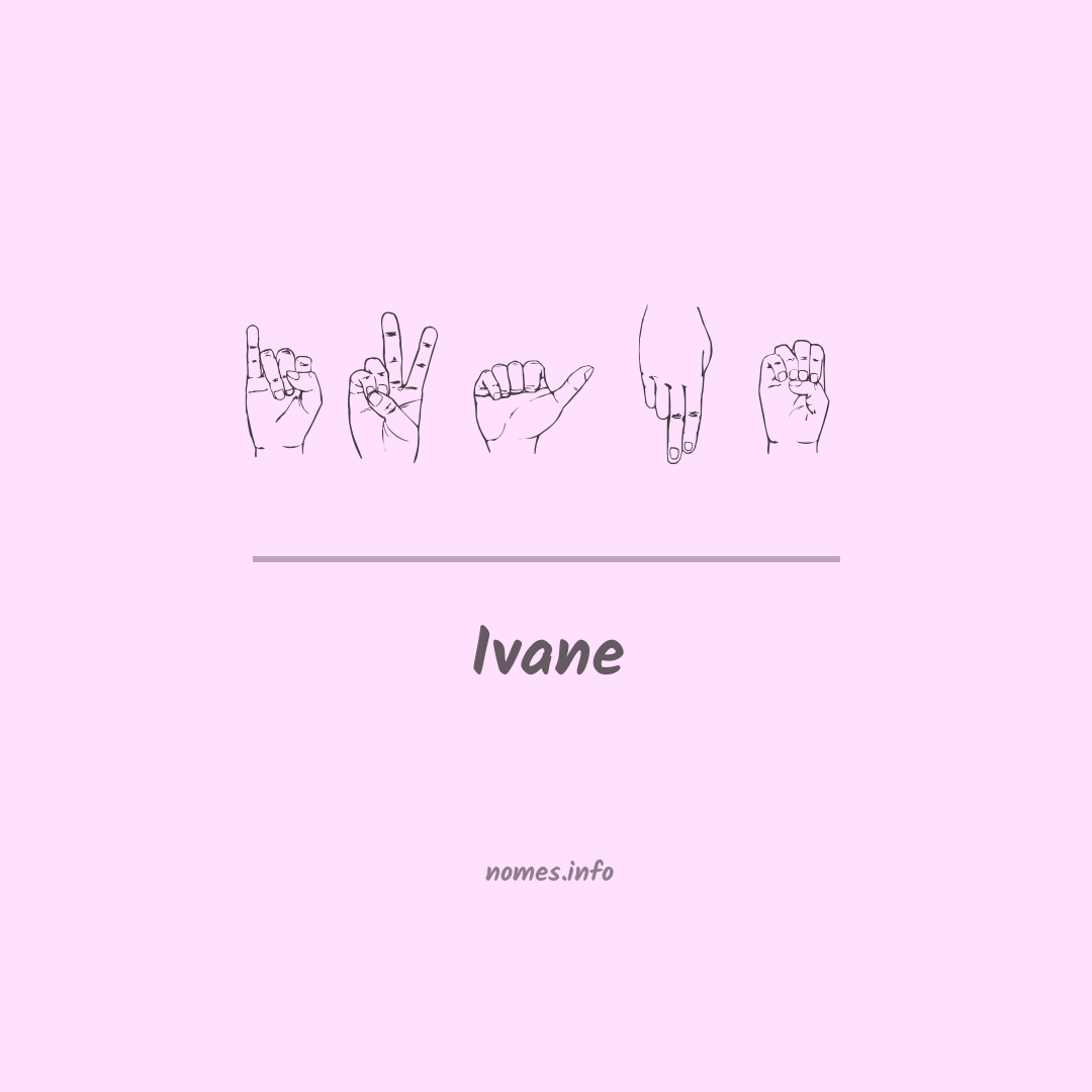 Ivane em Libras