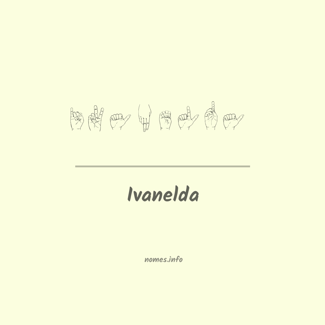 Ivanelda em Libras