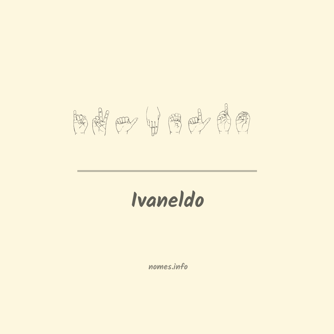 Ivaneldo em Libras