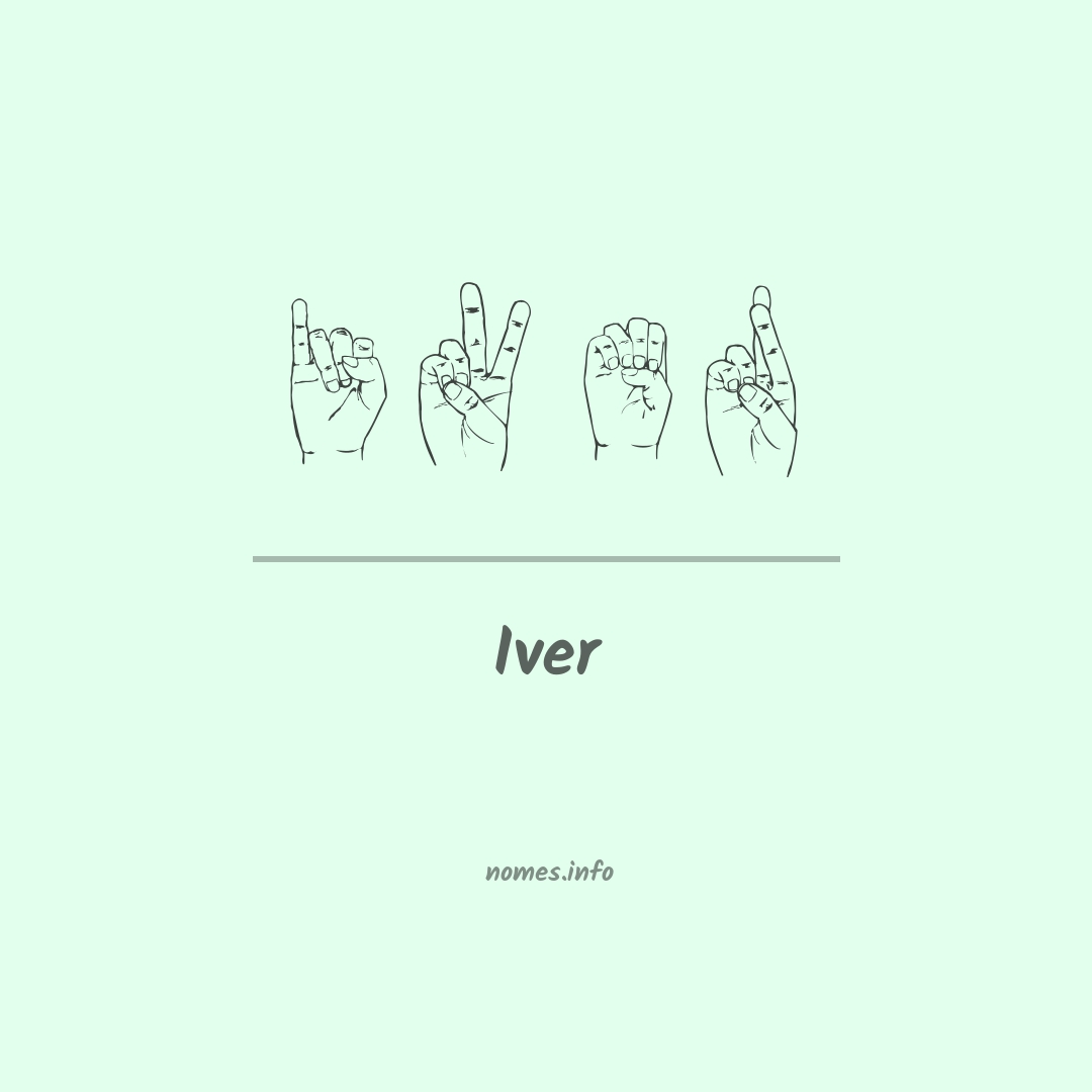 Iver em Libras