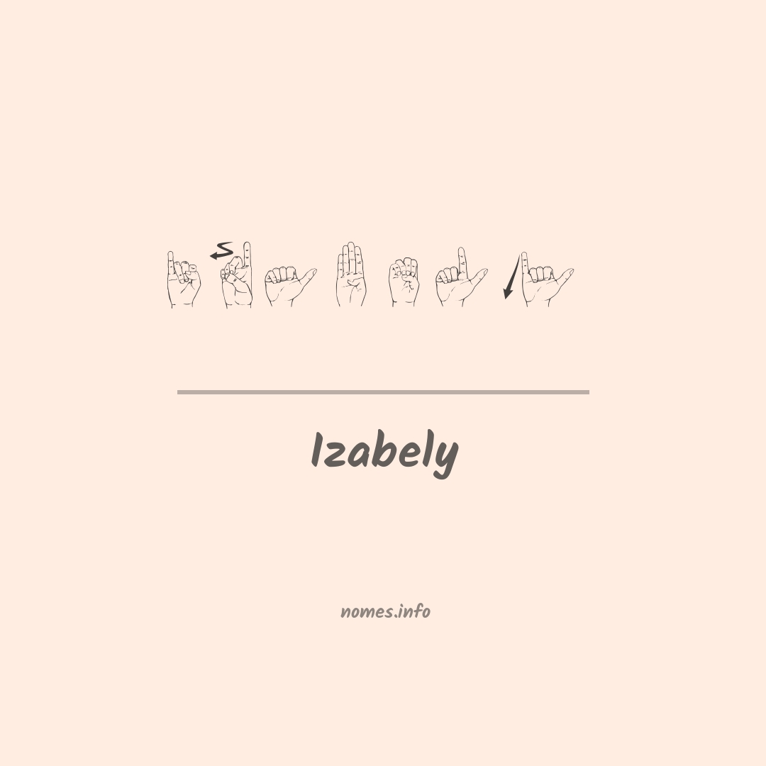Izabely em Libras