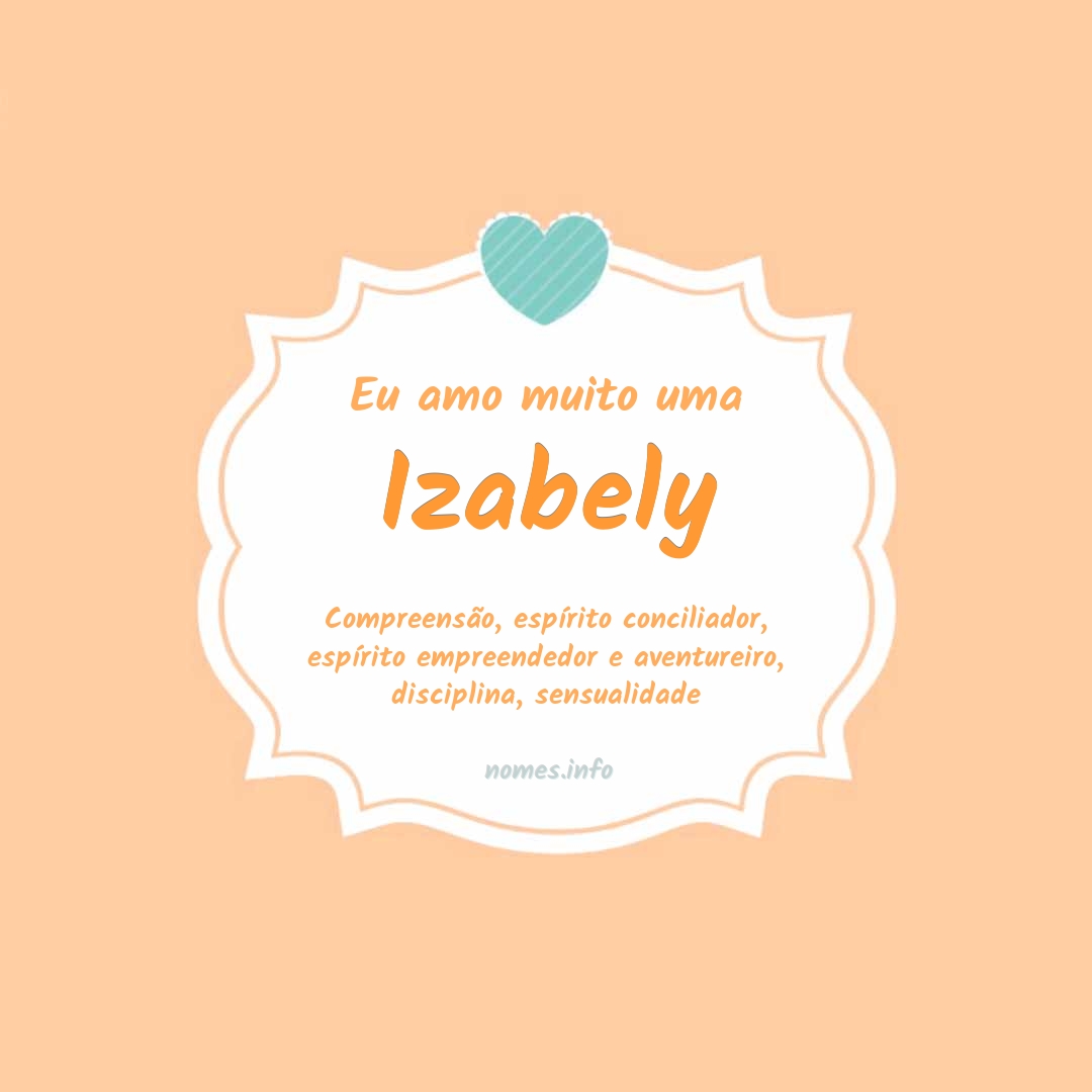 Eu amo muito Izabely Eu amo muito Izabely