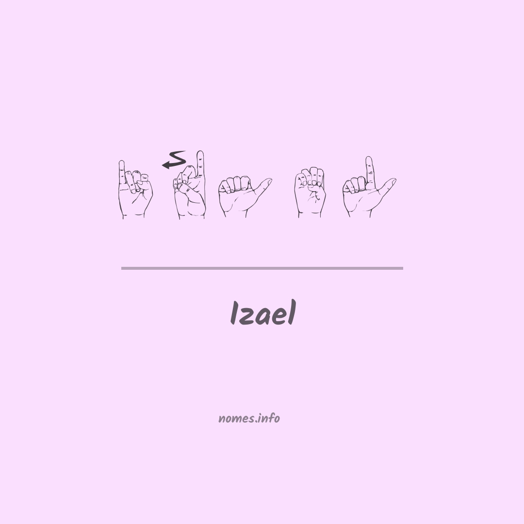 Izael em Libras Izael em Libras