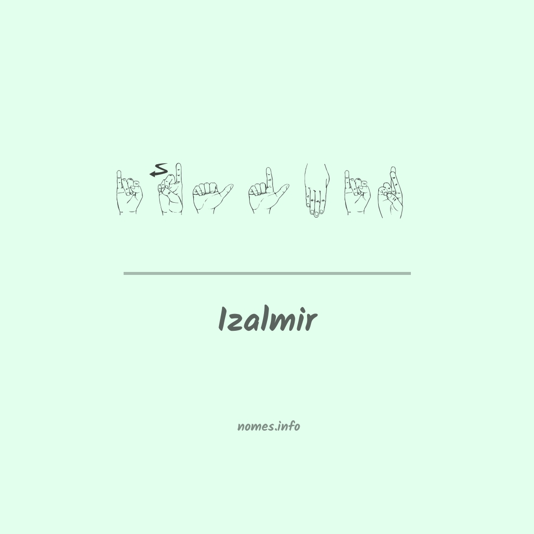 Izalmir em Libras