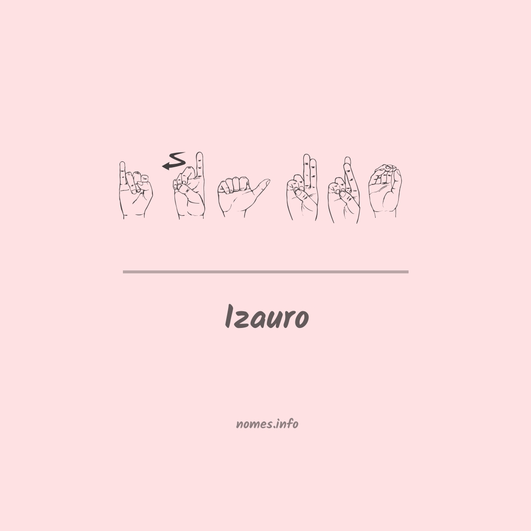 Izauro em Libras