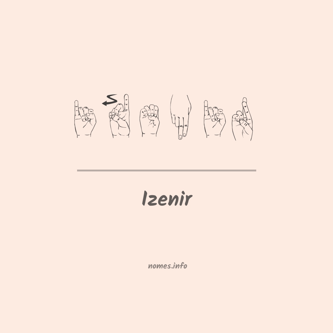 Izenir em Libras
