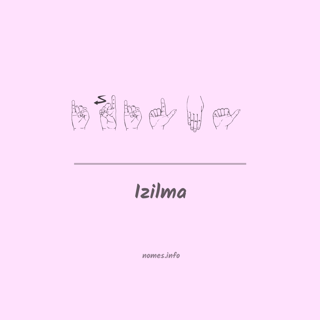 Izilma em Libras