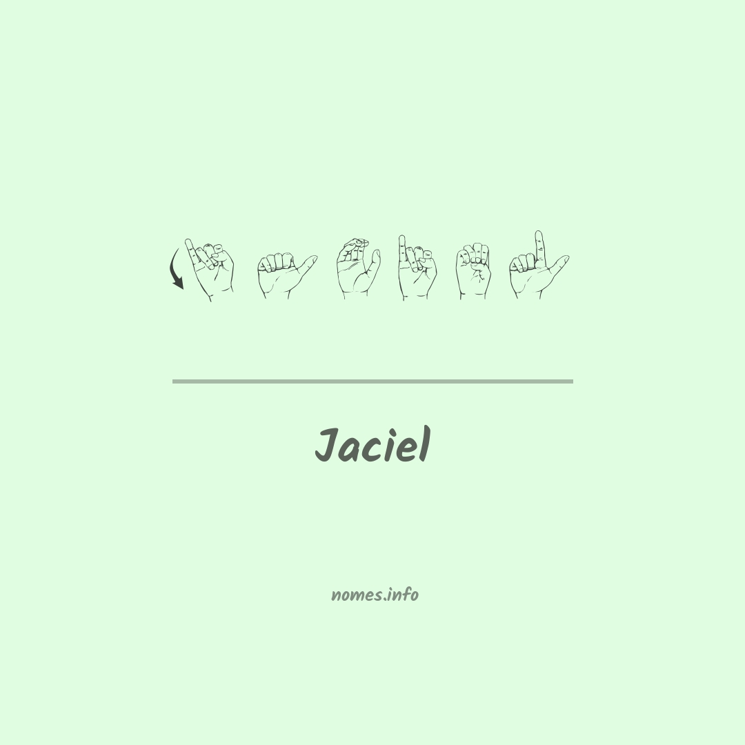 Jaciel em Libras