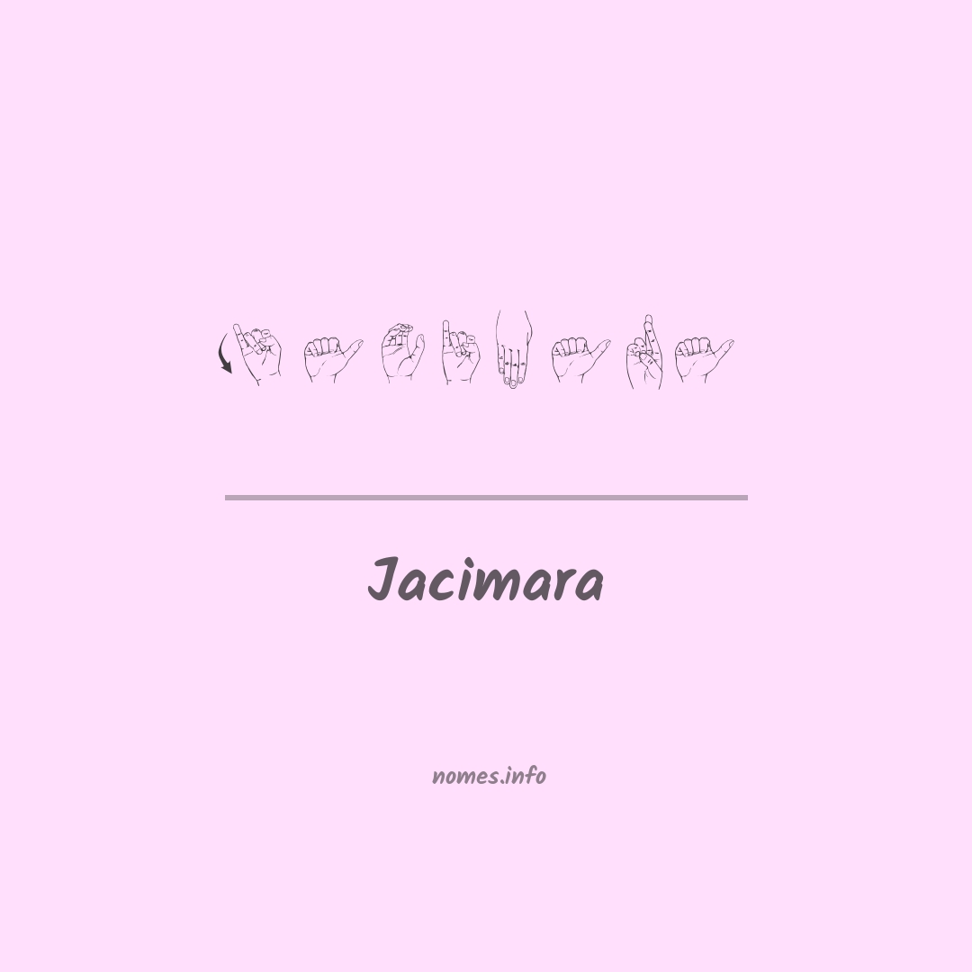 Jacimara em Libras