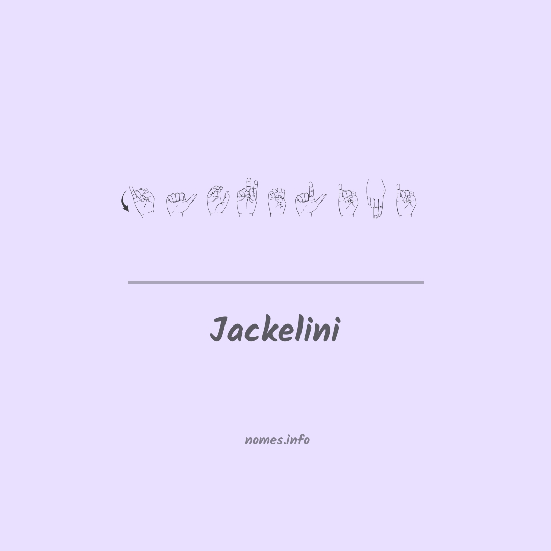Jackelini em Libras