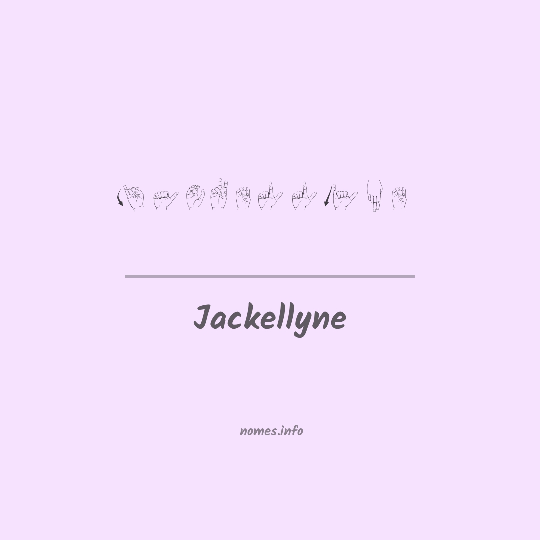 Jackellyne em Libras