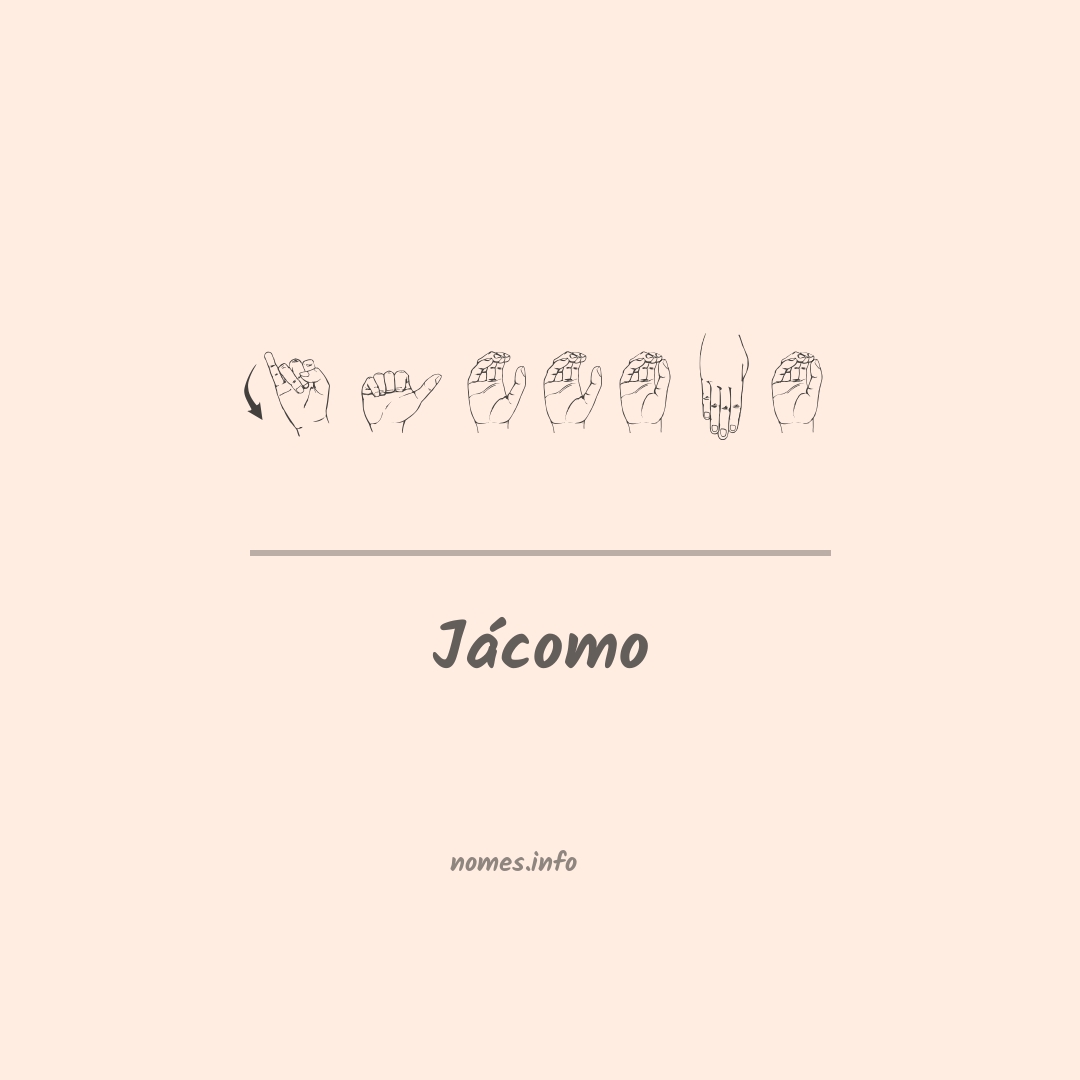 Jácomo em Libras