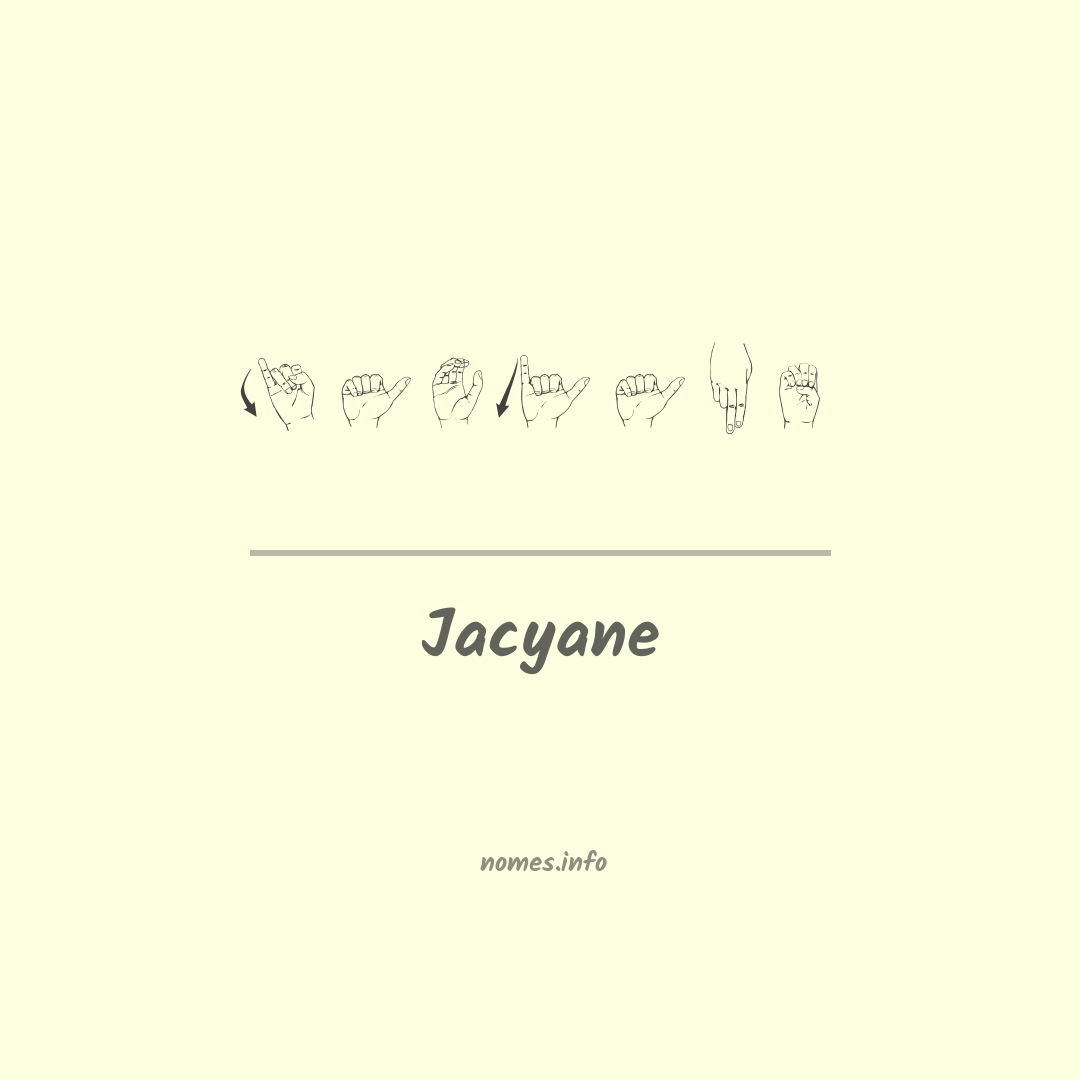 Jacyane em Libras