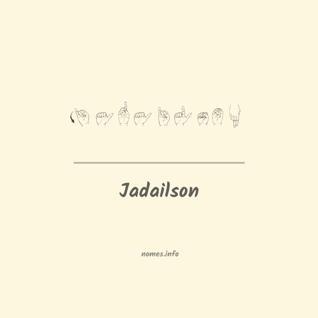 Jadailson em Libras