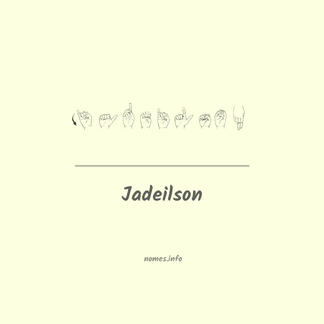 Jadeilson em Libras