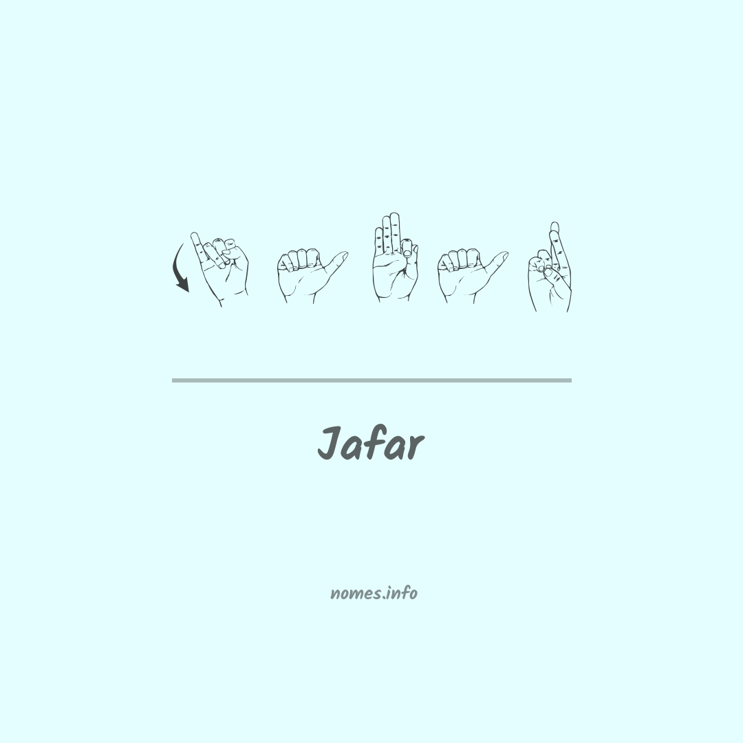 Jafar em Libras