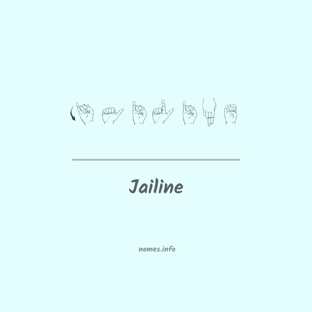 Jailine em Libras