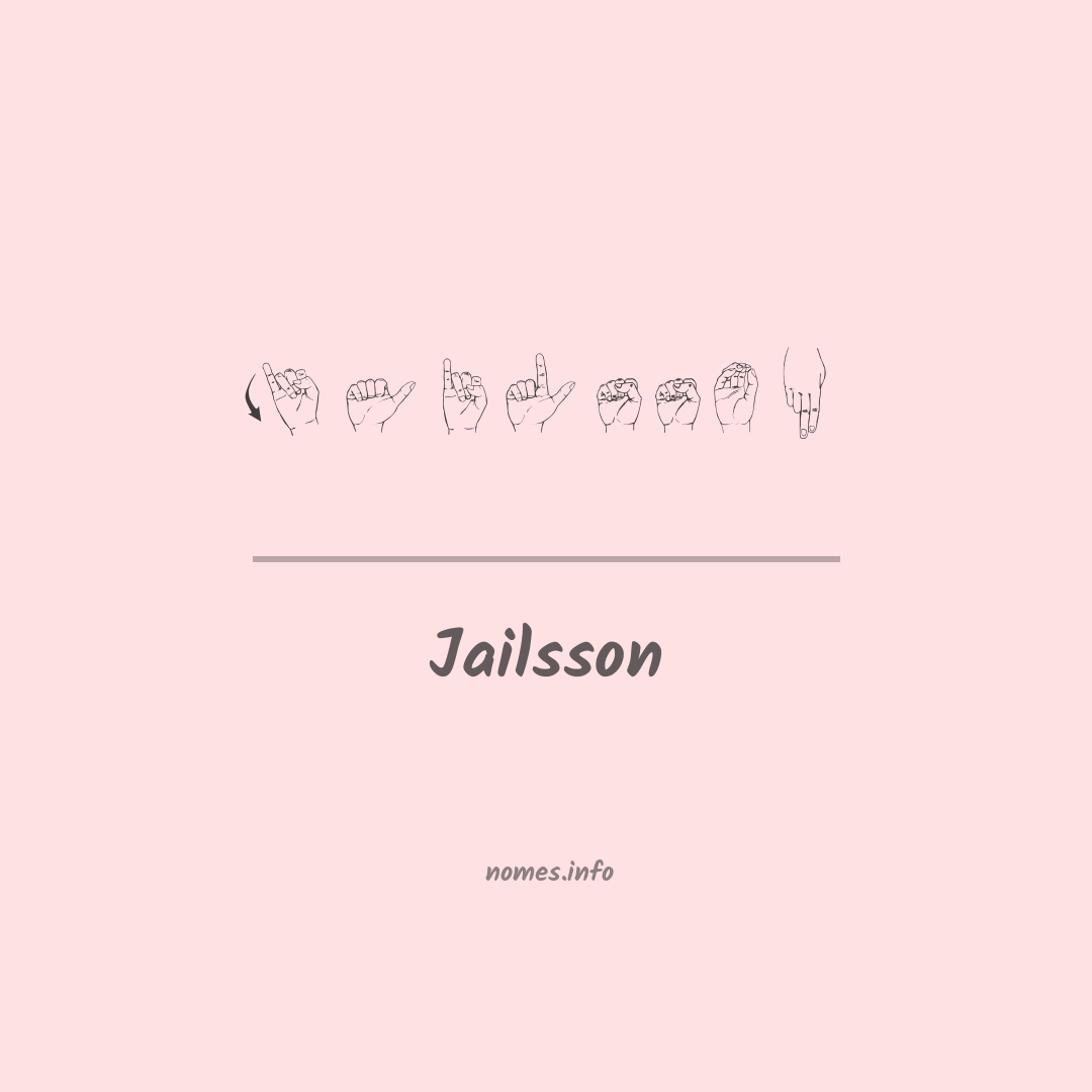 Jailsson em Libras