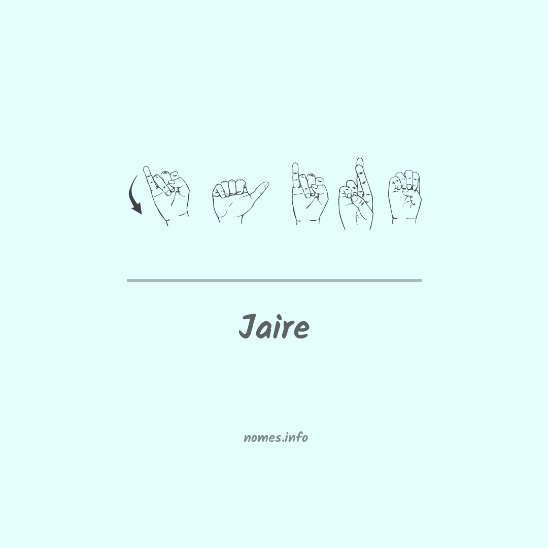Jaire em Libras