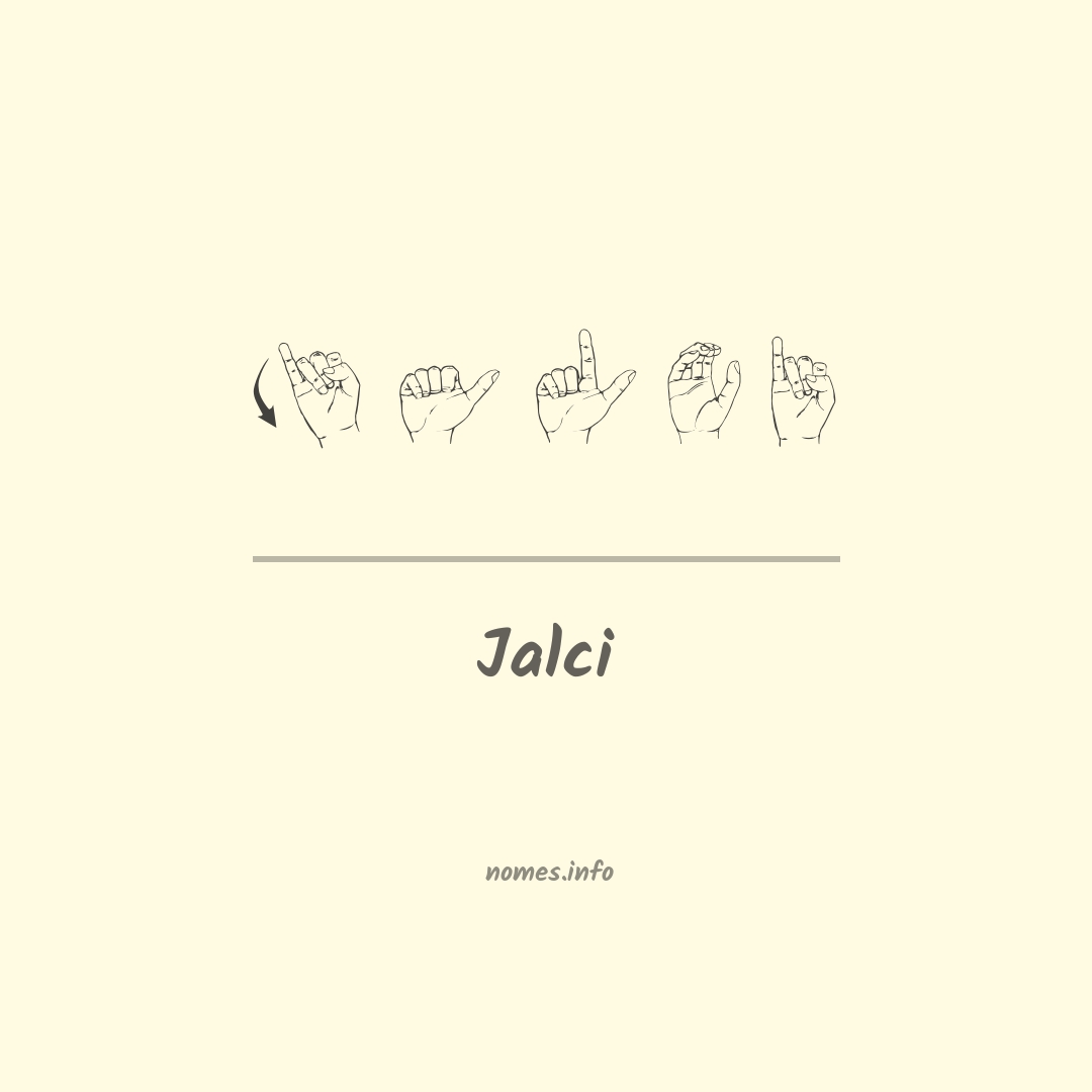 Jalci em Libras