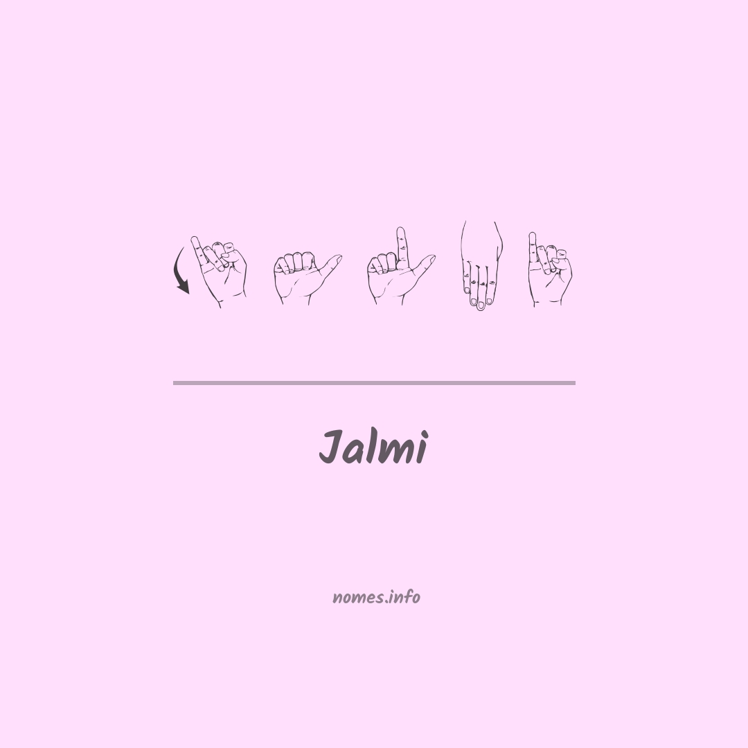 Jalmi em Libras