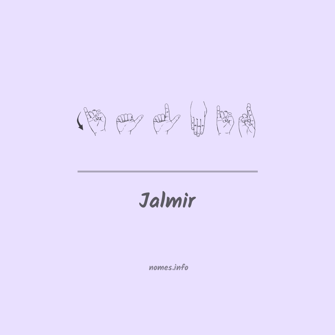 Jalmir em Libras