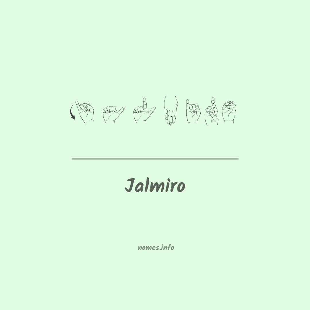 Jalmiro em Libras