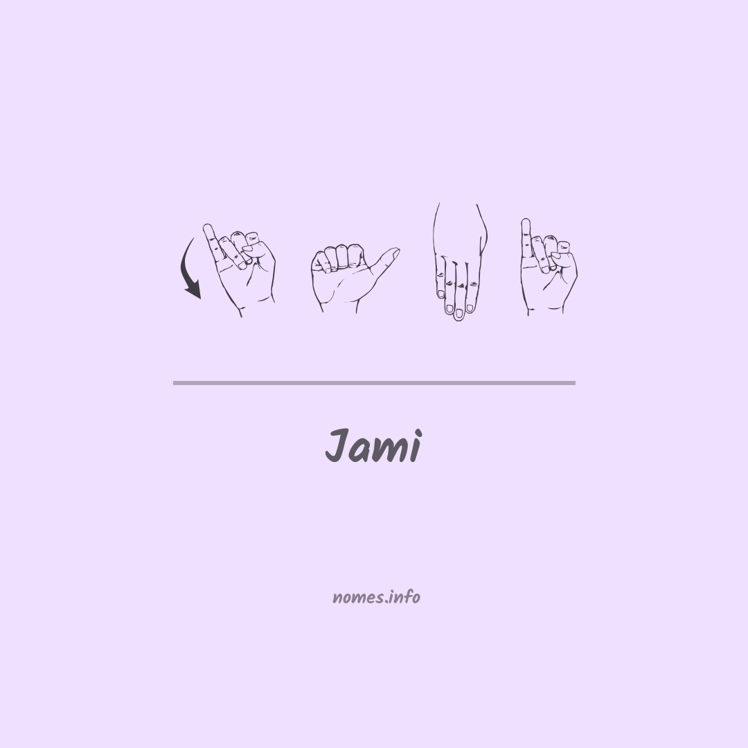 Jami em Libras
