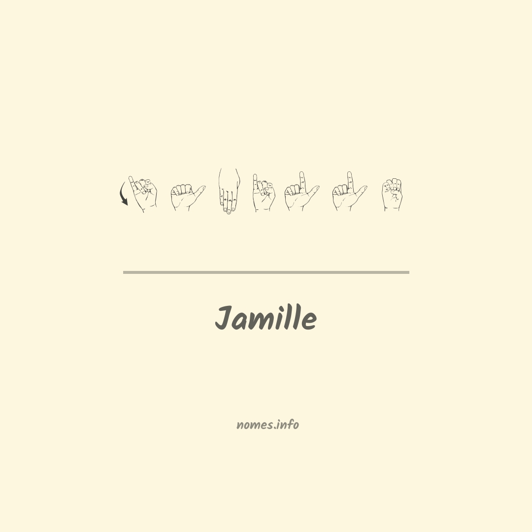 Jamille em Libras