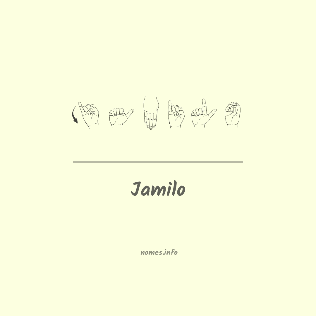 Jamilo em Libras