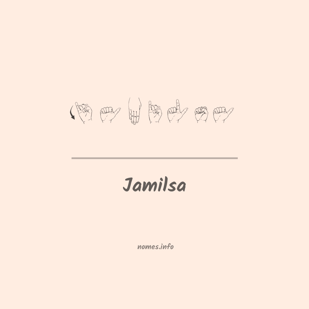 Jamilsa em Libras