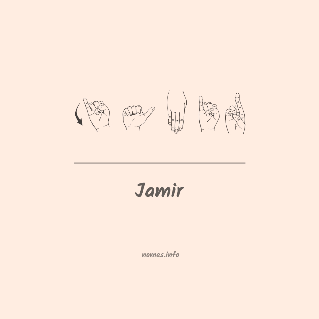 Jamir em Libras