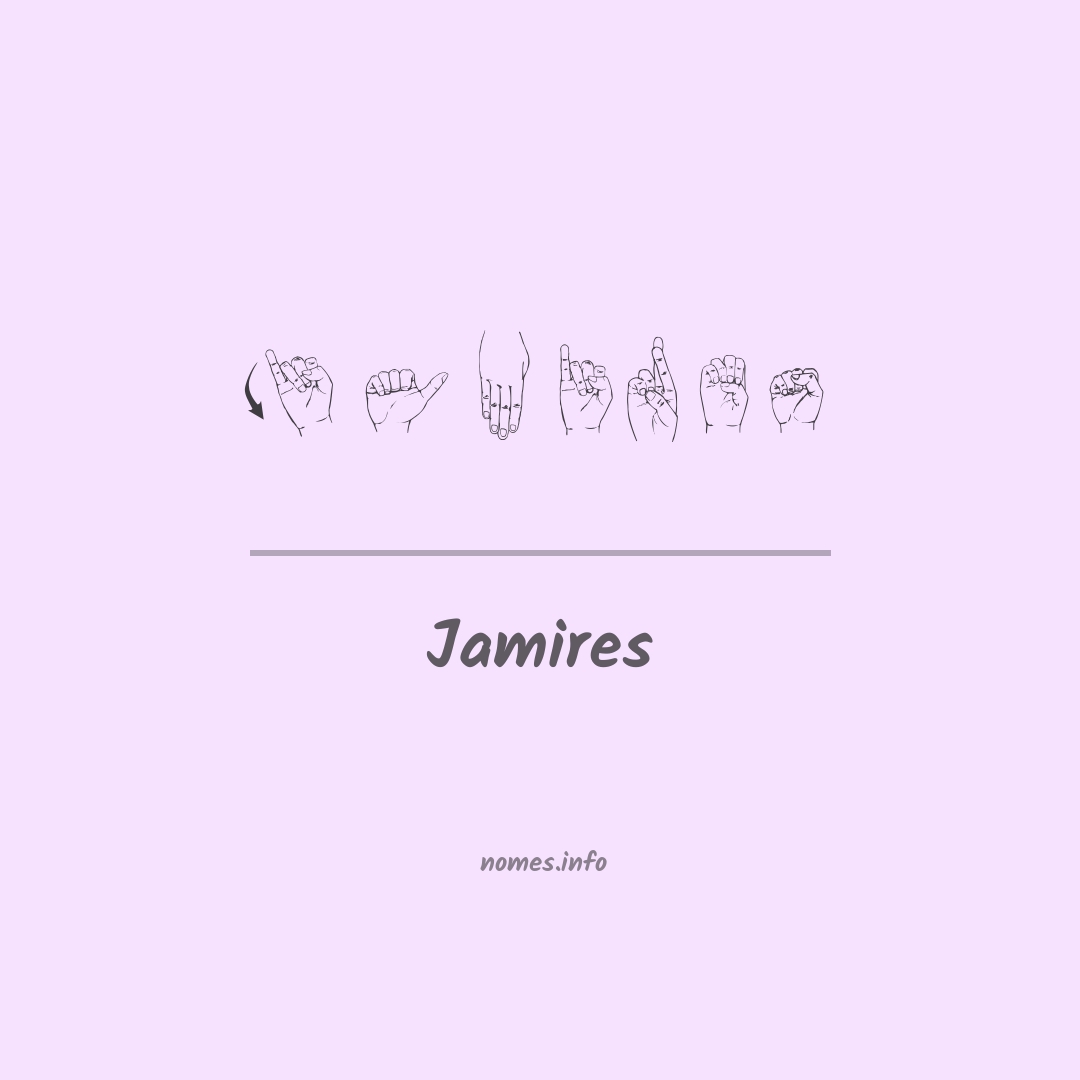 Jamires em Libras