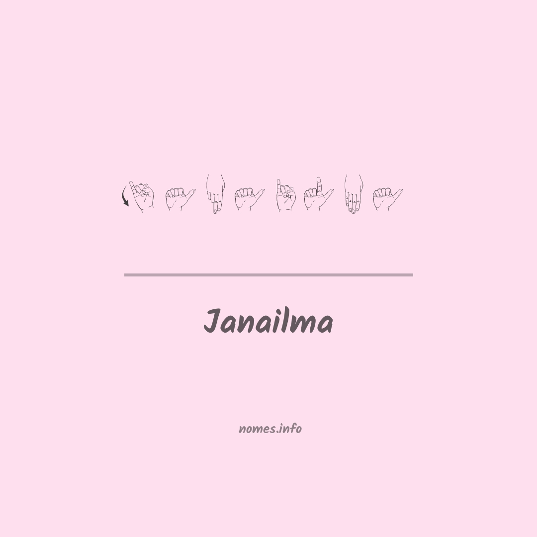 Janailma em Libras