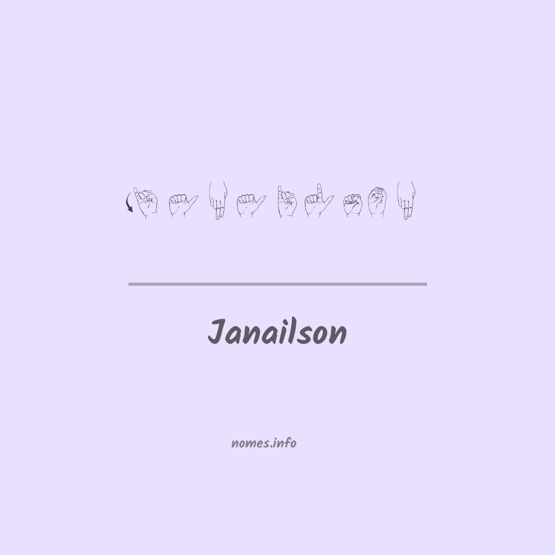 Janailson em Libras Janailson em Libras