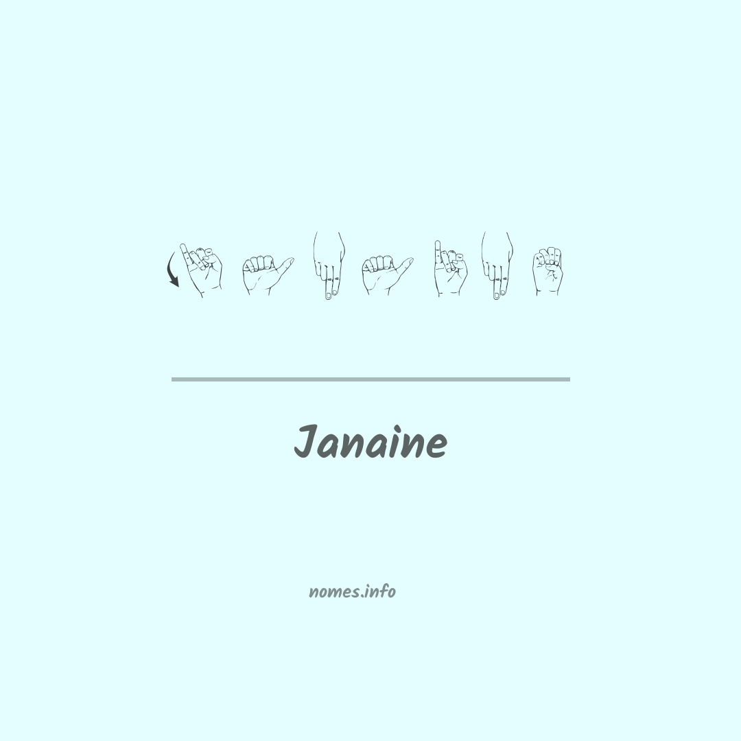 Janaine em Libras