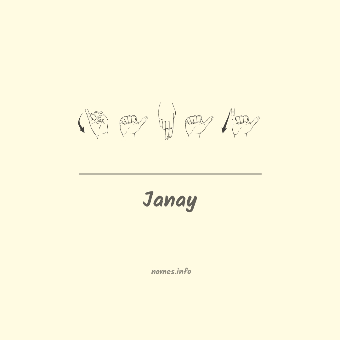Janay em Libras