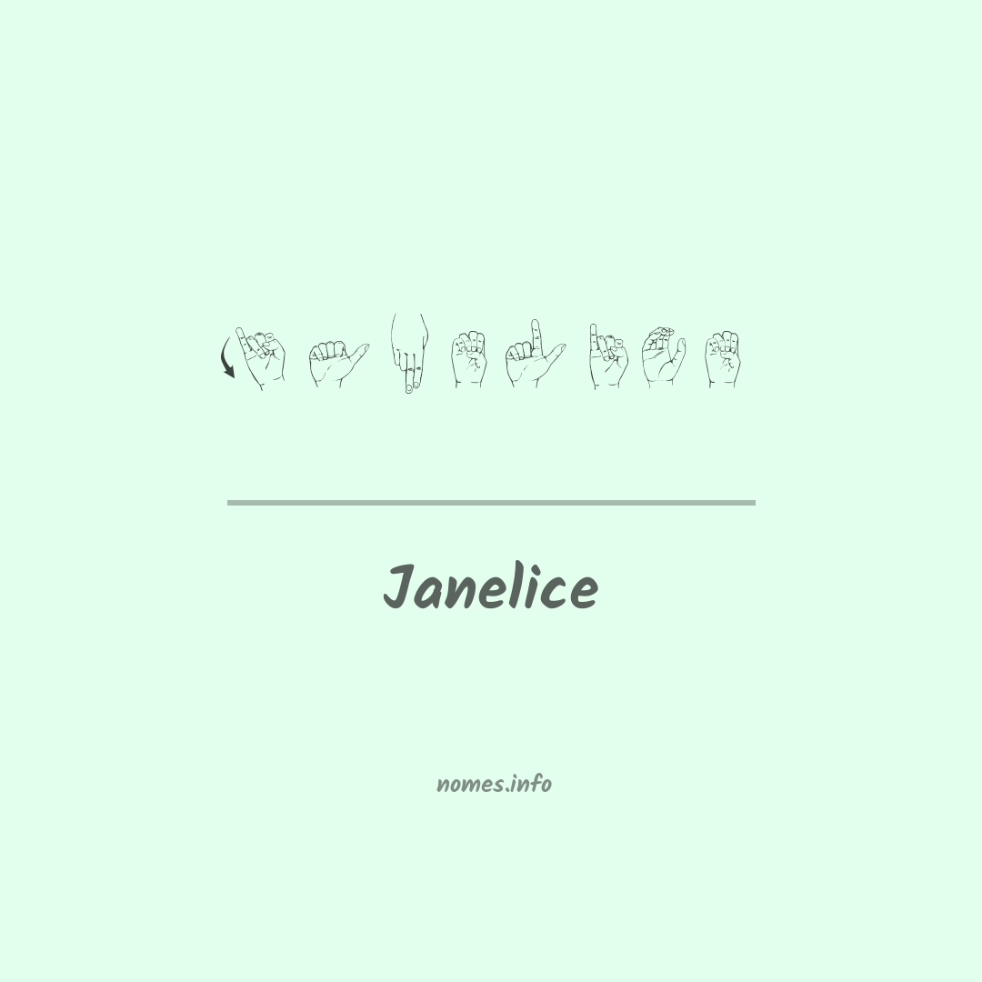 Janelice em Libras
