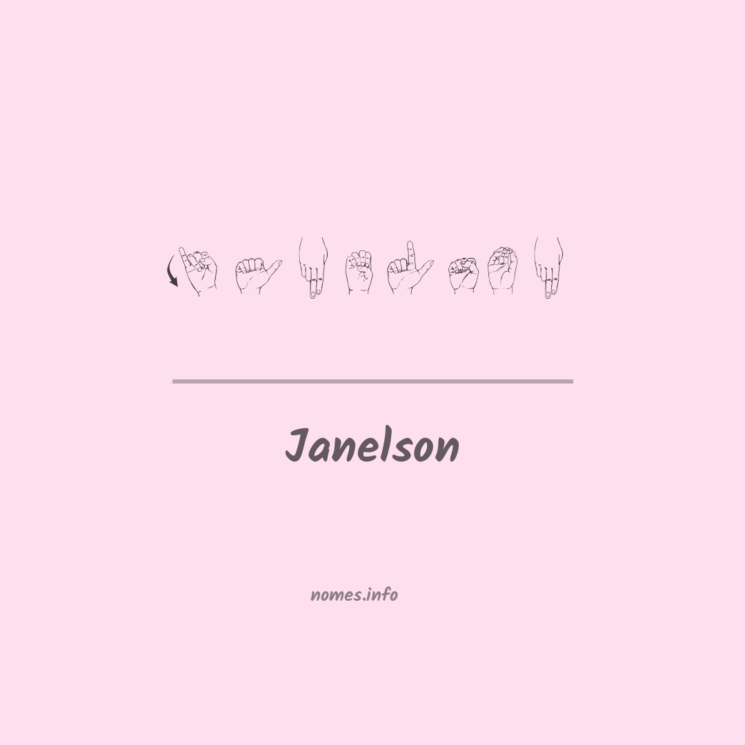 Janelson em Libras Janelson em Libras