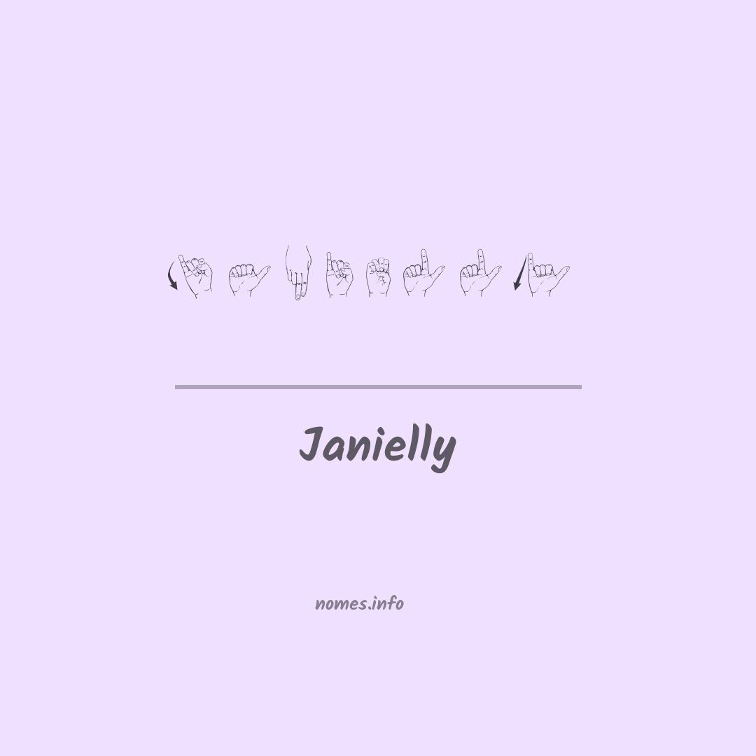 Janielly em Libras