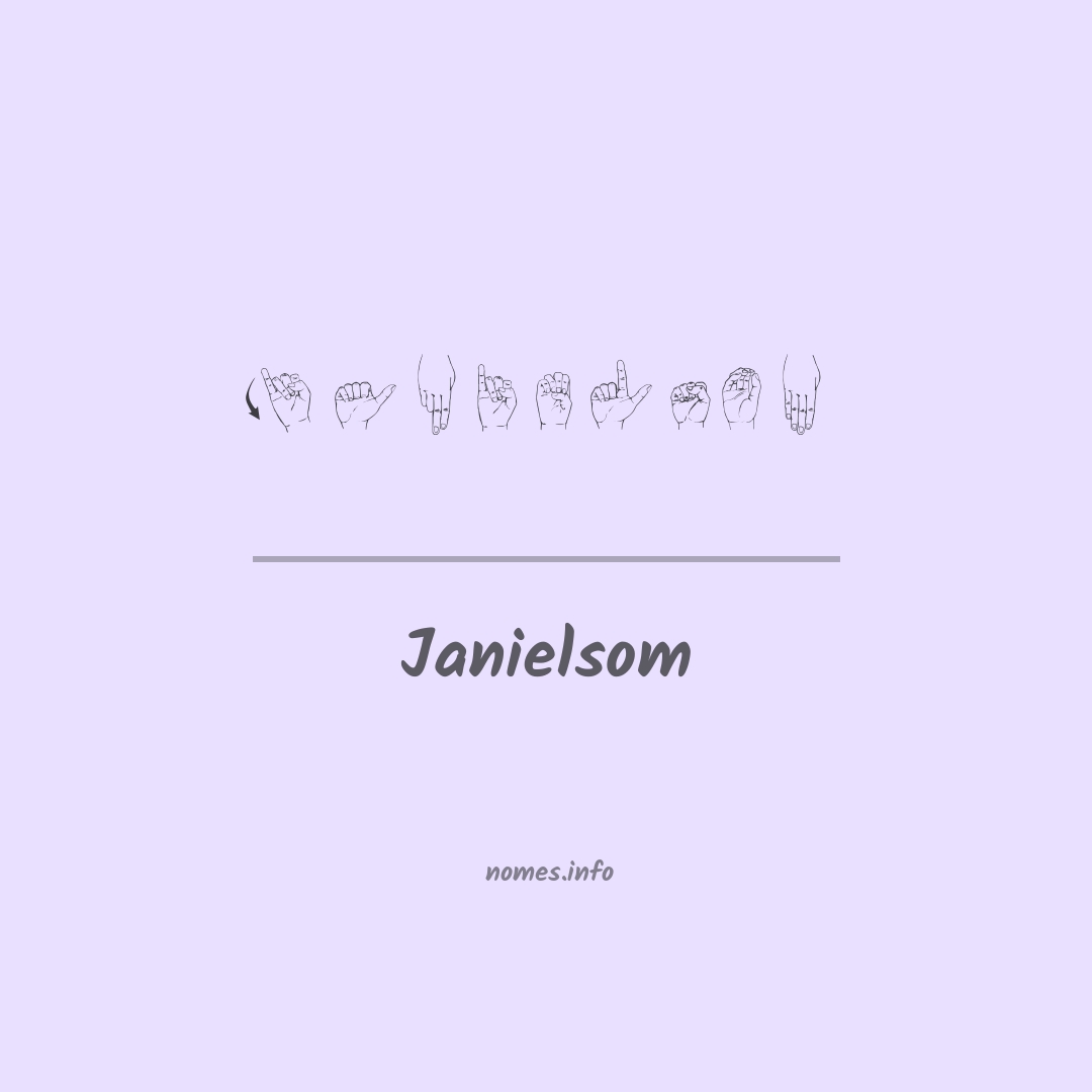 Janielsom em Libras Janielsom em Libras