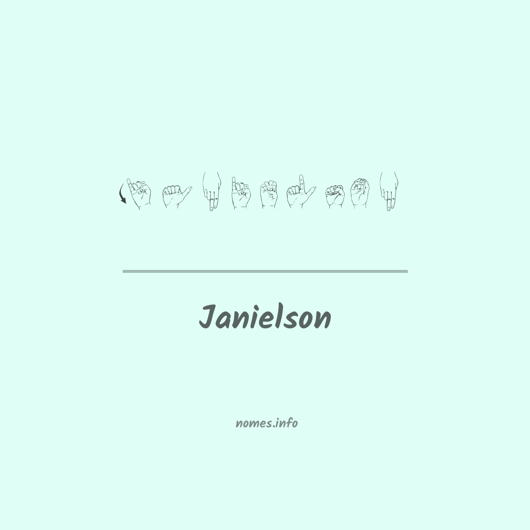 Janielson em Libras Janielson em Libras