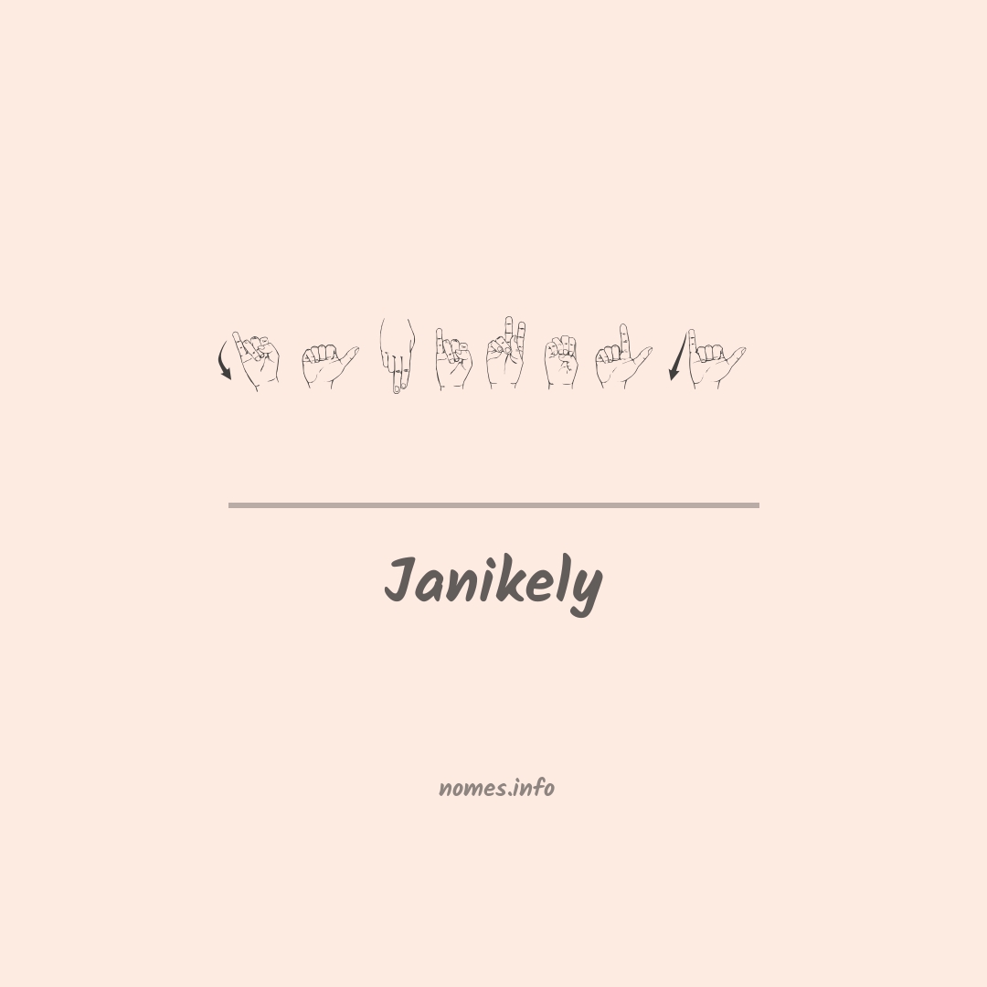 Janikely em Libras