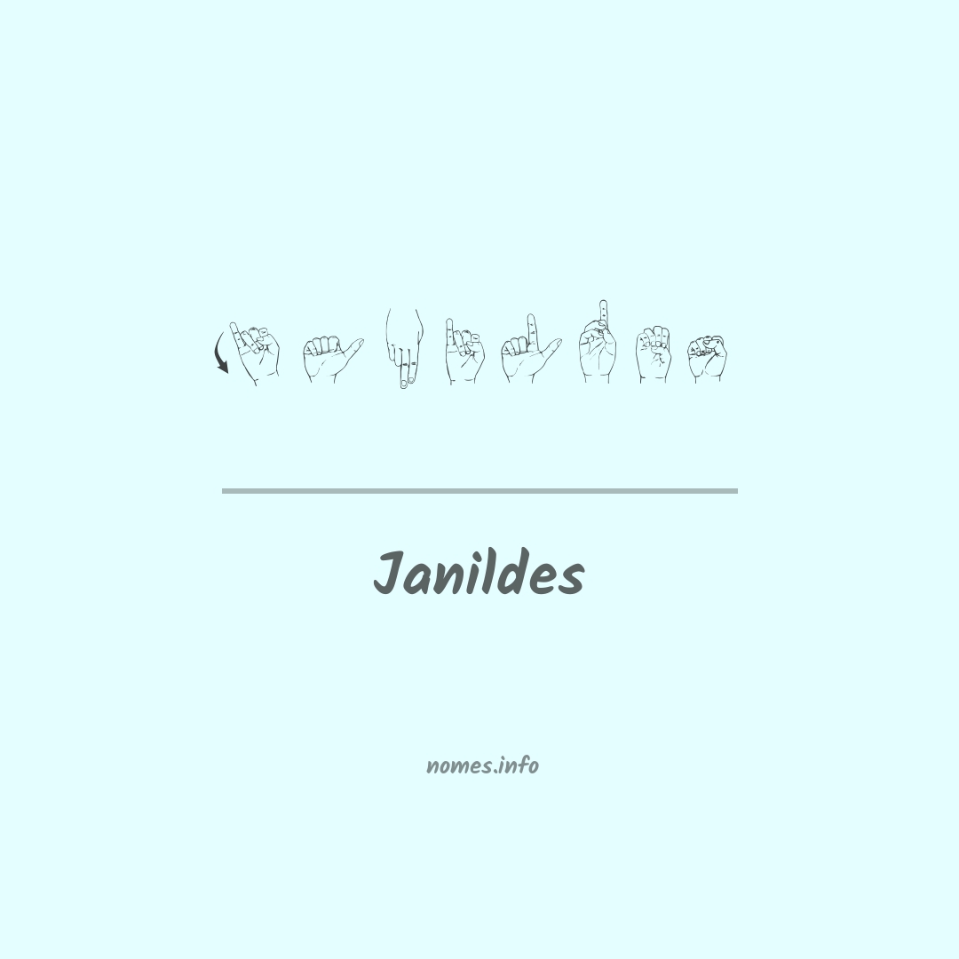 Janildes em Libras