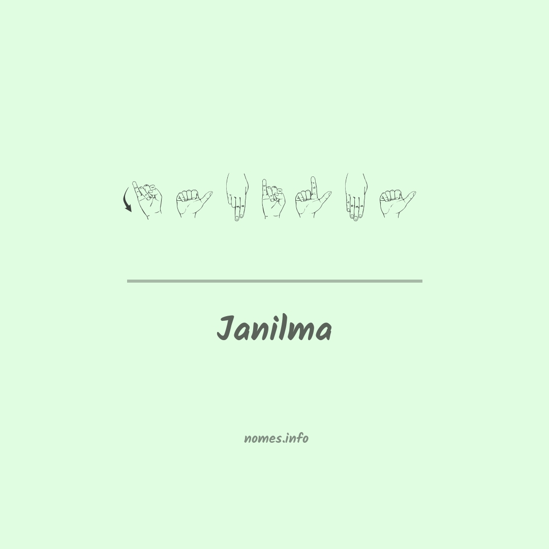 Janilma em Libras