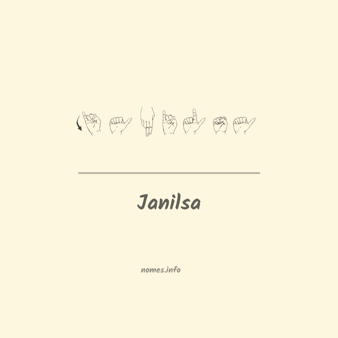 Janilsa em Libras